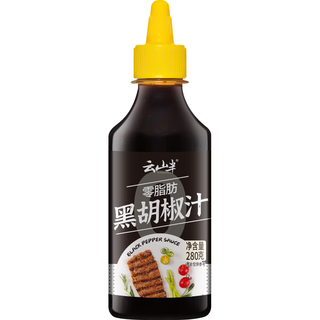 YUNSHANBAN 云山半 零脂肪黑胡椒汁 280g