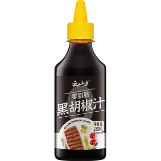YUNSHANBAN 云山半 零脂肪黑胡椒汁 280g