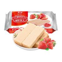 嘉士利 威化饼干 草莓味 115g