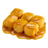 喜得佳 港式鱼豆腐250g火锅食材关东煮丸料鱼饼鱼丸子麻辣烫烧烤部队火锅