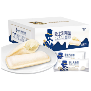 豪士 乳酸菌面包850g早餐面包酸奶夹心口袋休闲零食送礼团购代餐糕点