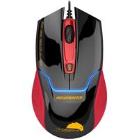 NEWMEN 新贵 N400 有线鼠标 1600DPI 红黑色