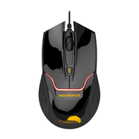 NEWMEN 新贵 N400 有线鼠标 1600DPI 黑色
