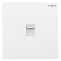 legrand 罗格朗 仕典系列 K8/C01 超五类网络插座 玉兰白