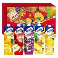 Fontana 地中海塞浦路斯进口 芳塔娜（Fontana）五种口味 果汁 1*5瓶 果汁饮料 礼盒装