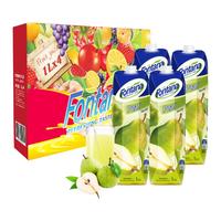 Fontana 芳塔娜 梨果肉饮料 1L*4瓶 礼盒装