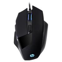 HP 惠普 G200 静音版 有线鼠标 4000DPI RGB 黑色