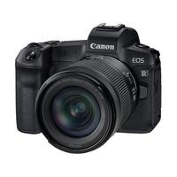Canon 佳能 EOS R 全画幅 微单相机 黑色 RF 24-105mm F4.0 IS STM 变焦镜头 单头套机
