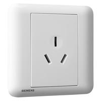 SIEMENS 西门子 seata皓睿系列 5UB01433NC01 三孔插座 玉釉白