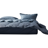 SNOWMAN 斯诺曼 全棉抗菌羽绒被 蓝色 200*230cm