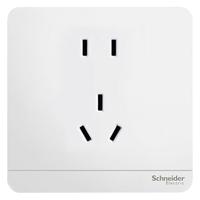Schneider Electric 施耐德电气 AvatarOn绎尚系列 五孔插座 镜瓷白 十只装
