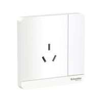 Schneider Electric 施耐德电气 AvatarOn绎尚系列 E8315_16CS_WE_C1 16A三孔带开关插座