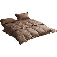 SNOWMAN 斯诺曼 全棉抗菌羽绒被 卡其色 150*210cm