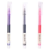 Snowhite 白雪 T16 拔帽中性笔 橙色 0.5mm 12支装