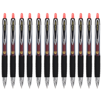 uni 三菱铅笔 UMN-207 按动中性笔 红色 0.5mm 12支装