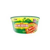 康师傅东方食集12碗整箱装 方便面泡面 泰式酸辣 新加坡肉骨茶 日式豆芽 泰式酸辣海鲜面*1碗