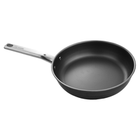 三头鹰钛锅无涂层平底不粘锅平底煎锅煎盘炒菜燃气灶电磁炉适用家用 纯钛不粘煎锅 28cm