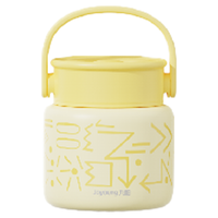 Joyoung 九阳 焖烧杯保温大容量焖烧罐上班不锈钢便当盒桶B80B-WR703(黄) 800ml-黄