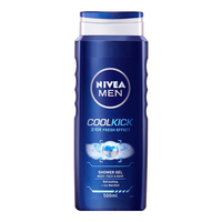 NIVEA 妮维雅 男士动能冰爽沐浴露 500ml