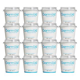 【限量加赠】吾岛牛奶 Oarmilk牛奶 牛奶 吾岛牛奶 Oarmilk牛奶 酸奶无蔗糖低糖0乳糖低温酸奶80g*16杯 无蔗糖80g*16杯