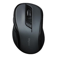 RAPOO 雷柏 M500 2.4G蓝牙 双模无线鼠标 1600DPI 黑色