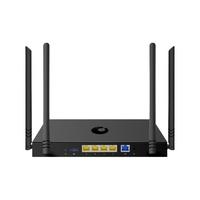 蒲公英路由 贝锐蒲公英 x5 双核千兆企业级路由器 VPN异地组网 搭建虚拟局域网 1台装 (黑色)