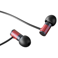 E1000 入耳式动圈有线耳机 红色 3.5mm