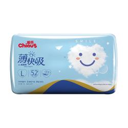 雀氏 薄快吸系列 纸尿裤 L52片