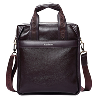 波斯丹顿 男 商务休闲单肩斜挎包 啡色 B1163042