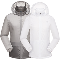 Tectop 探拓 男子防晒衣 JL3009 浅灰色 M