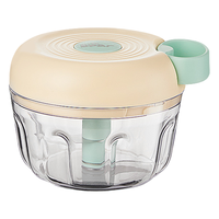 Bear 小熊 CX-D0010 手动搅碎机 200ml 杏色