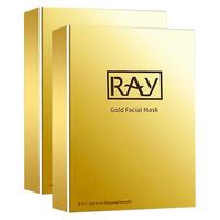 RAY 金色提亮面膜 35g*10片*2