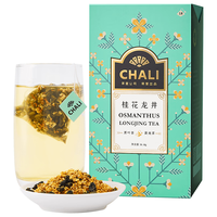CHALI 茶里 公司 桂花龙井龙井茶绿茶茶包桂花茶绿茶花茶包茶叶18包