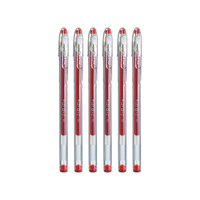 PILOT 百乐 BL-G1-5T 拔帽中性笔 红色 0.5mm 6支装