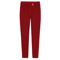 YOUR SUN 宜而爽 秋裤女单件薄款修身打底保暖裤女士CR78新酒红 1642712 M/160