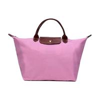 LONGCHAMP 珑骧 LE PLIAGE系列 女士织物饺子包 1623 089 P03 粉色 中号