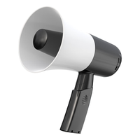 雅兰仕（EARISE）09 手持喇叭喊话器大功率扩音器户外宣传录音扬声器便携式可充电叫卖大声公 黑白 黑白色【300秒录音/循环播放】