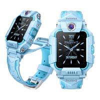小天才 Z6 冰雪奇缘定制款 4G智能手表 蓝色表壳 冰蓝色软胶表带（北斗、GPS）