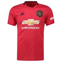 阿迪达斯官方 adidas MUFC H JSY 男子足球曼联主场比赛服ED7386 S