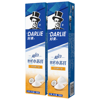 DARLIE 好来 超白小苏打牙膏 冷压椰子油 190g*2