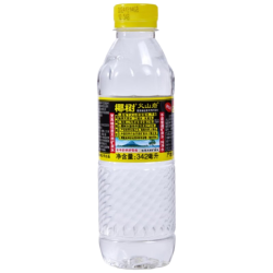 椰树 火山岩饮用天然弱碱性含锶矿泉水 342ml*12瓶 饮用水 海南特产