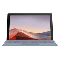 Microsoft 微软 Surface Pro 7 12.3英寸 Windows 10 平板电脑+冰晶蓝键盘(2736*1824dpi、酷睿i7-1065G7、16GB、512GB SSD、WiFi版、典雅黑、VAT-00022)