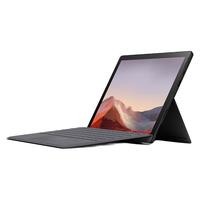Microsoft 微软 Surface Pro 7 12.3英寸 Windows 10 平板电脑+新亮铂金键盘(2736*1824dpi、酷睿i7-1065G7、16GB、256GB SSD、WiFi版、典雅黑、VNX-00022)