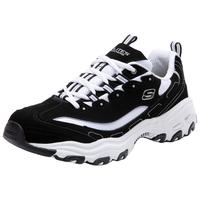 SKECHERS 斯凯奇 D'LITES系列 男子休闲运动鞋 52675/WBK 白色/黑色 39.5