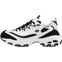 SKECHERS 斯凯奇 D'LITES系列 男子休闲运动鞋 52675/WBK 白色/黑色 42