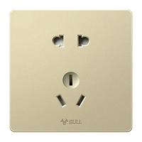 BULL 公牛 G12Z223 正五孔插座 香槟金色 十只装