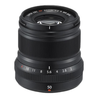 富士镜头XF16-50mm数码微单相机定焦镜头适用xs20 xt30 xt5 xt50 XF50MM F2【人像大光圈】