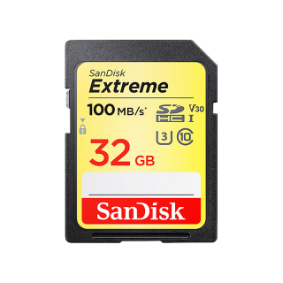  闪迪 Sandisk  Extreme 至尊极速系列 SD存储卡 32GB（UHS-I、V30、U3）