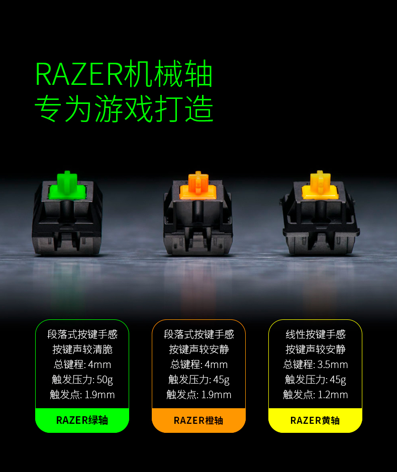 RAZER 雷蛇黑寡妇蜘蛛竞技幻彩版V2 87键有线机械键盘粉色雷蛇绿轴RGB
