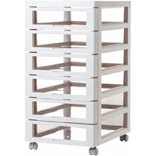 今日必买：霜山 抽屉式文件柜6层 面宽32.2进深43.5高64cm